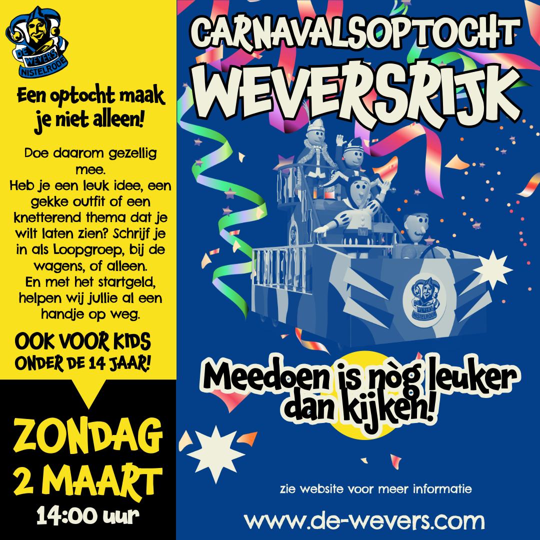 De optocht voor groot en klein